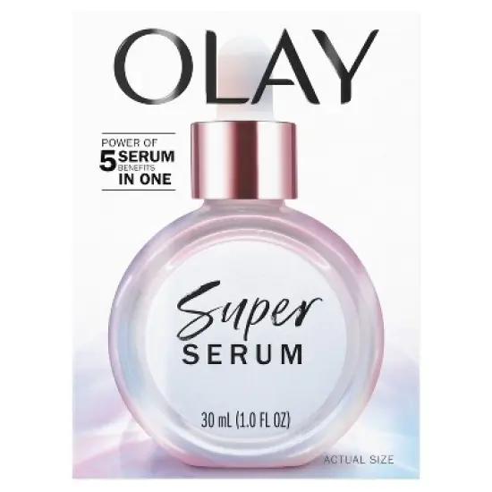 Olay Super Serum 5 in 1 Benefit Face Serum - 1 fl oz image {10}