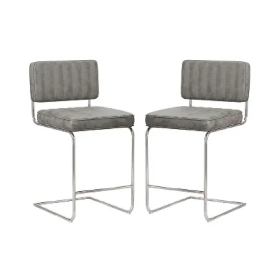 Set of 2 Breuer Metal Counter Height Stools - Hillsdale Furniture image {12}