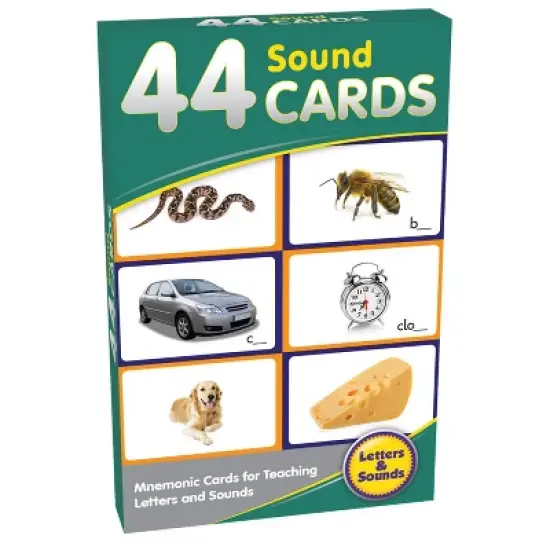 Junior Learning 44 Sound Cards image {1}