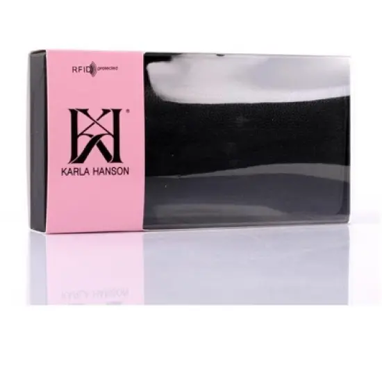 Karla Hanson Women's RFID Leather Bifold Wallet image {4}