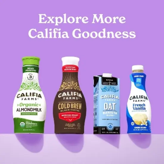 Califia Farms Oat Barista Blend Oat Milk - 1qt image {6}