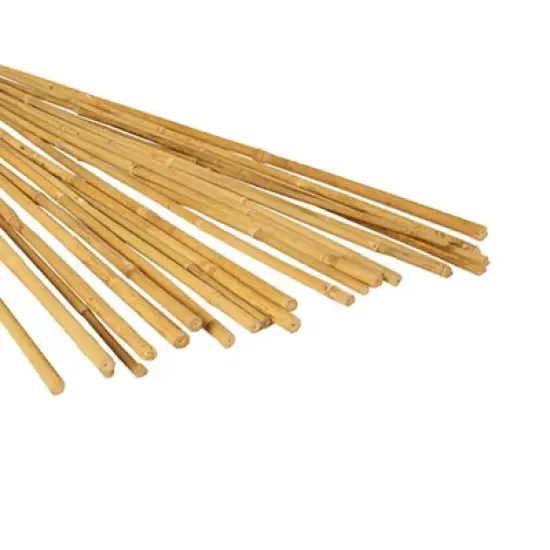 Hydrofarm HGBB4 4-Foot High Strength Natural Finish Bamboo Stakes, 25 Pack image {4}