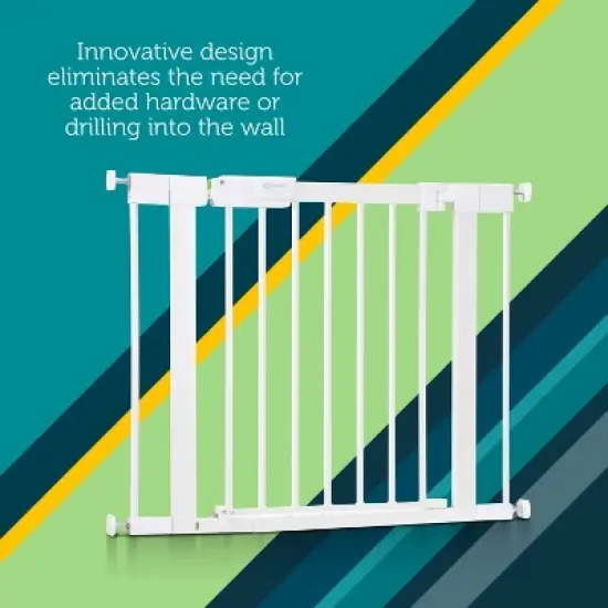 Safety 1st Pressure-Check Gate with SecureTech - White image {2}