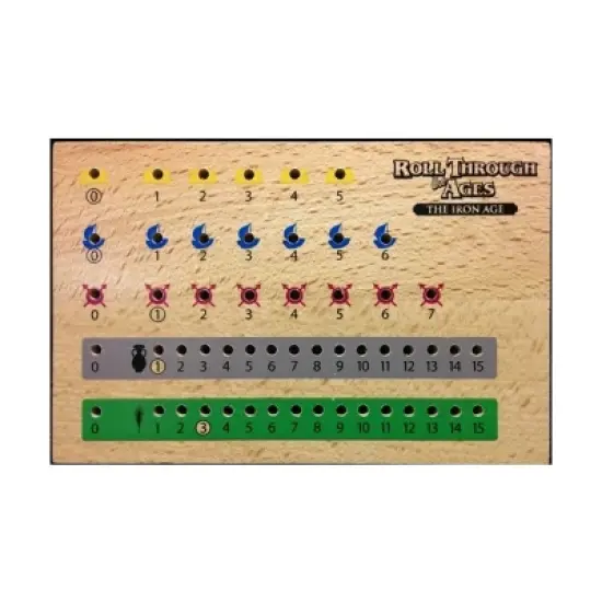Roll Through the Ages - The Iron Age Board Game image {2}