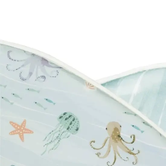 Boppy Premium Original Support Nursing Pillow Cover - Blue Ocean image {10}