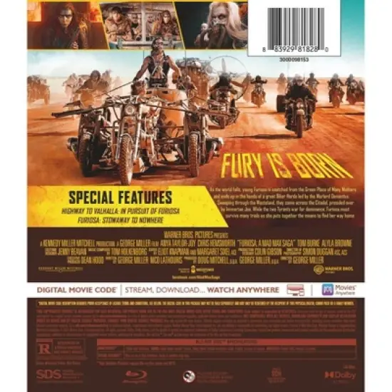 Furiosa: A Mad Max Saga (BLU-RAY + DIGITAL CODE) image {2}