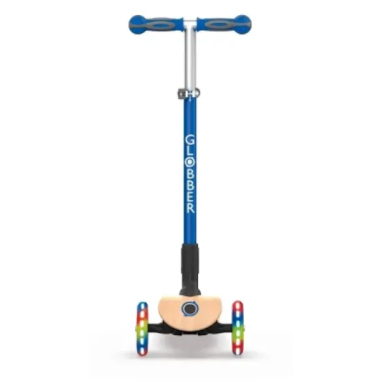 Globber Primo Foldable Wood Scooter - Navy Blue image {3}