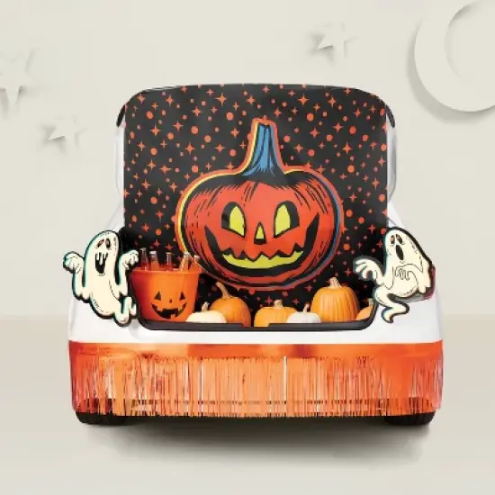 Trunk or Treat Jack O'Lantern Halloween Decorating Kit 5pc - Hyde and EEK! Boutique&trade; image {1}