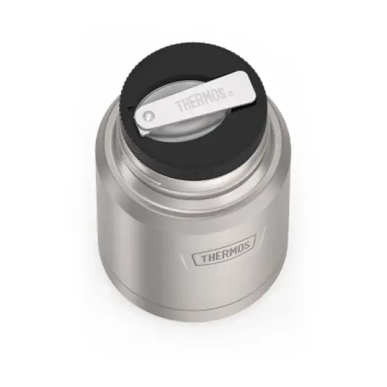 Thermos Icon 16oz Stainless Steel Food Storage Jar with Spoon image {5}