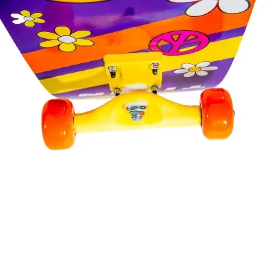 TITAN 9262 Flower Power Princess Complete 28" Girls' Skateboard image {7}