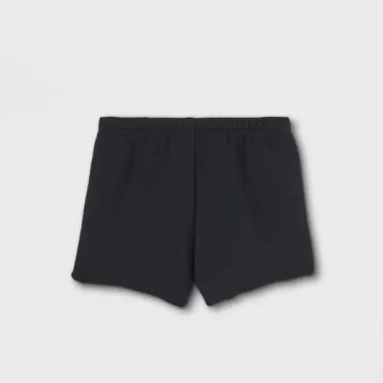 Kids' Fleece Raw Edge Lounge Shorts - art class&trade; image {1}