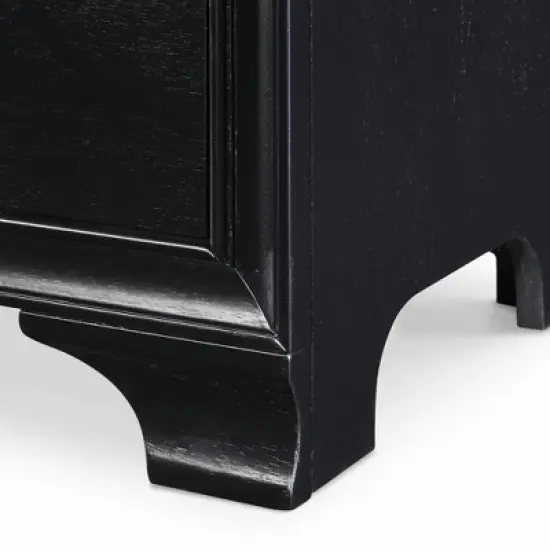 Edmond 2 Drawer Nightstand with USB - Click Decor image {3}