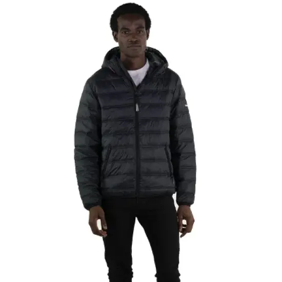 Members Only Men's Zip Front Puffer Jacket image {5}