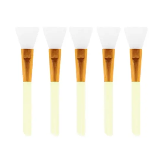Unique Bargains Smooth Face Mask Applicator 5 Pcs image {10}