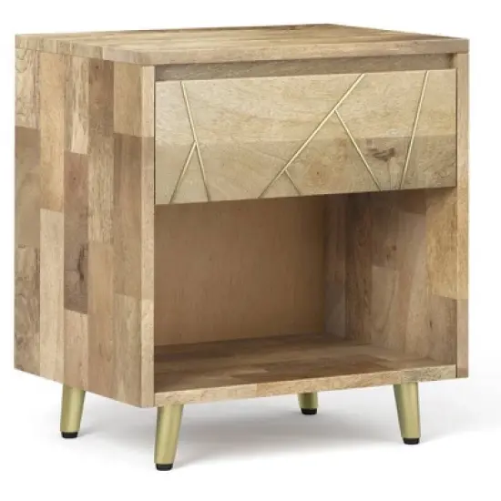 Bissell Nightstand Natural - WyndenHall image {1}