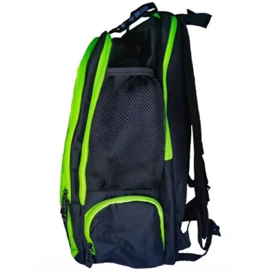 First Strike Pickleball: Pickleball Bag - Green - 7 Pockets, Adjustable Straps, Padded Shoulders & Back, Lightweight image {1}