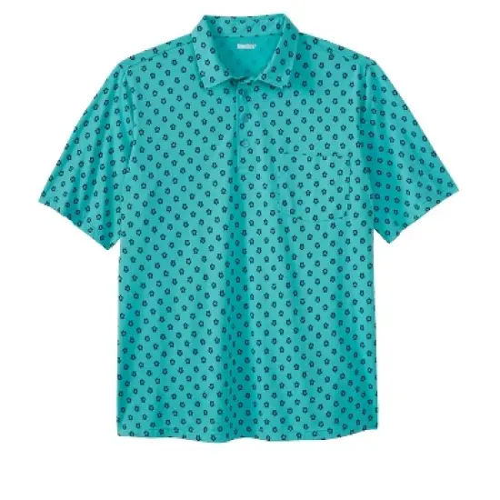 KingSize Men's Big & Tall Lightweight Pocket Golf Polo Shirt image {8}