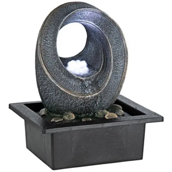 Design Toscano Infinite Nature Divine Universe Tabletop Fountain image {5}