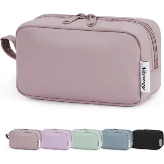 Narwey Small Makeup Bag for Purse Travel Makeup Pouch Mini Cosmetic Bag image {6}
