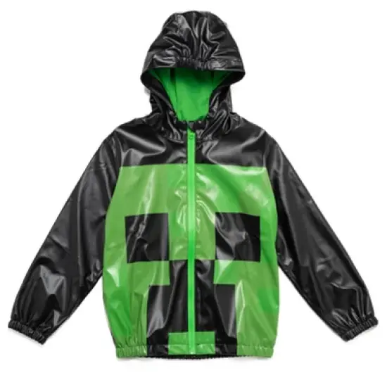 Minecraft Creeper Zip Up Jacket Little Kid to Big Kid image {2}