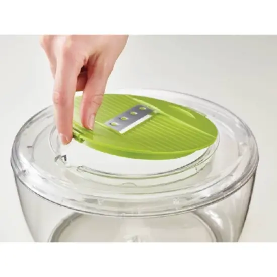 Joseph Joseph Multi-Prep 4pc Salad Making Set: Large Salad Spinner with Nonslip Base & Nesting Design image {3}