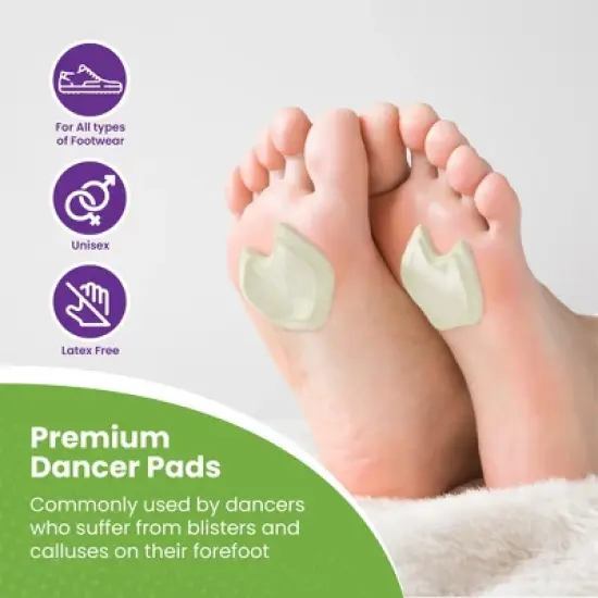 Mars Wellness Dancers Pads Sesamoiditis - 1/4" Thick image {4}
