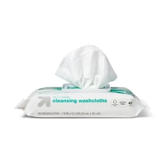 Extra Large Cleansing Cloths - 48ct - up&up&trade; image {6}