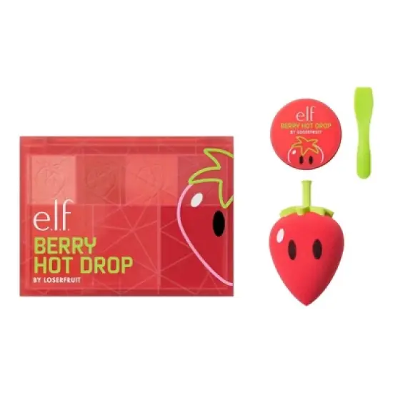 e.l.f. x Loserfruit Berry Hot Drop Makeup Set - 3ct image {2}