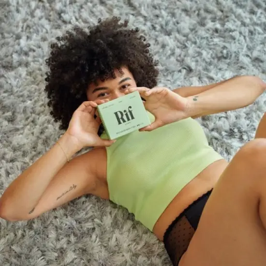 Rif Care Organic Cotton Regular Absorbency Tampons with No Applicator (54 count) image {2}