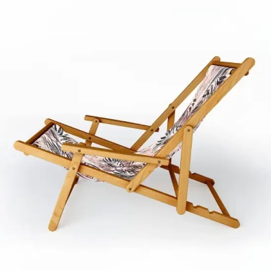 Marta Barragan Camarasa Tropical Modern Abstract Outdoor Sling Chair - Deny Designs image {1}