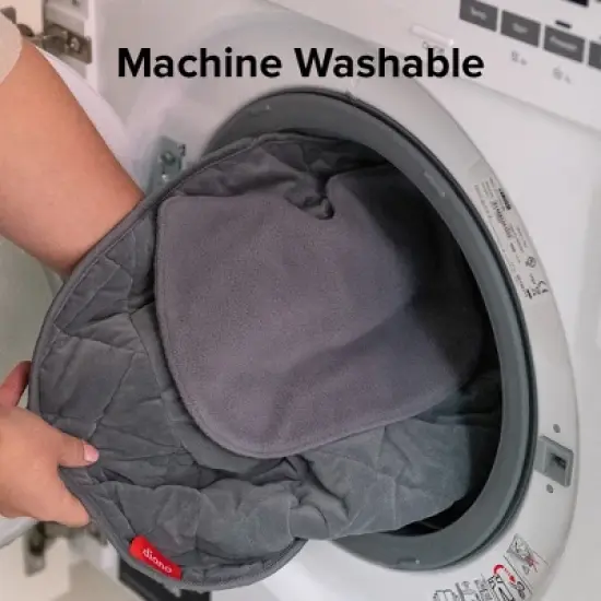 Diono Ultra Dry Seat Deluxe, Car Seat Waterproof Training Pad for Infants Baby and Toddlers, Gray image {7}