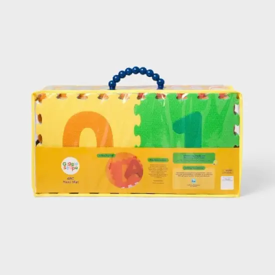 5' x 5' ABC Floor Mat Set - 36pc - Gigglescape&trade;: Multicolored Baby Playmat, Letters Pattern, Newborn and Up image {4}
