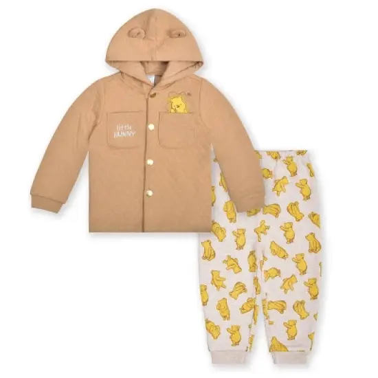 Baby Girls' Disney Winnie the Pooh Top and Bottom Set - Brown image {4}