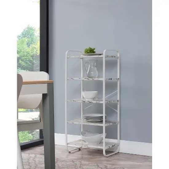 Kings Brand Furniture &ndash; Hillcrest Kitchen Baker's Rack - Utility Storage image {6}