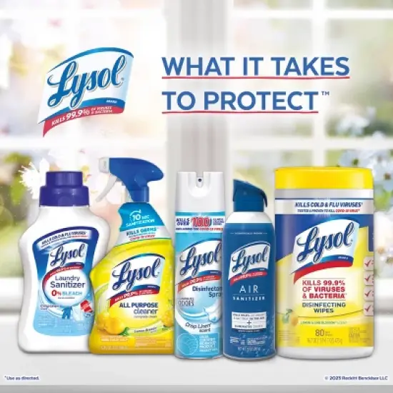 Lysol Air Sanitizing Spray - White Linen - 10oz image {5}