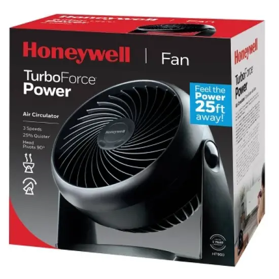 Honeywell Turbo Force Table Air Circulator Fan image {2}