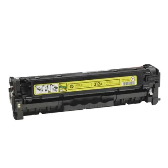 HP 312A Yellow LaserJet Toner Cartridge, ~2,700 pages, CF382A image {1}
