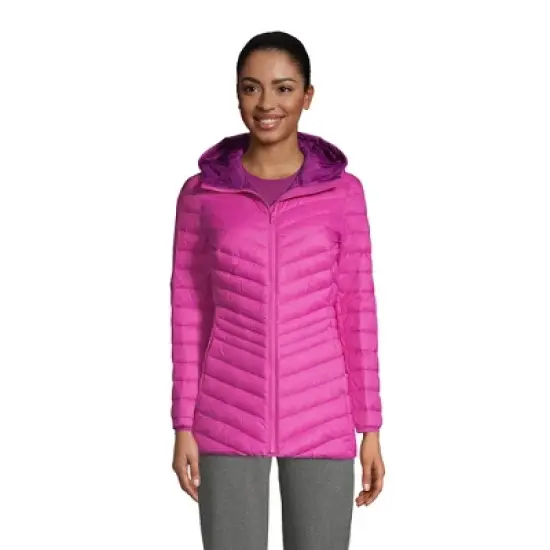 Lands' End Women's Ultralight Packable Down Jacket image {12}