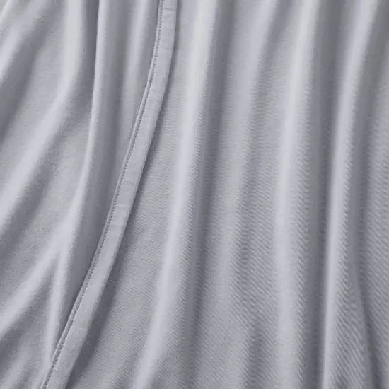 Rayon from Bamboo Swaddle Baby Blanket - Gray - Cloud Island&trade; image {2}