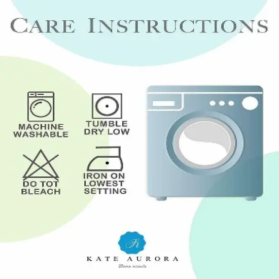 Kate Aurora 2 Pack Basic Home Rod Pocket Sheer Voile Window Curtains image {1}