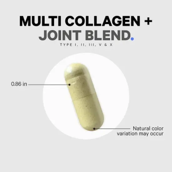 Codeage Multi Collagen Peptides + Joint Blend, Astaxanthin & Turmeric Supplement - 90ct image {6}