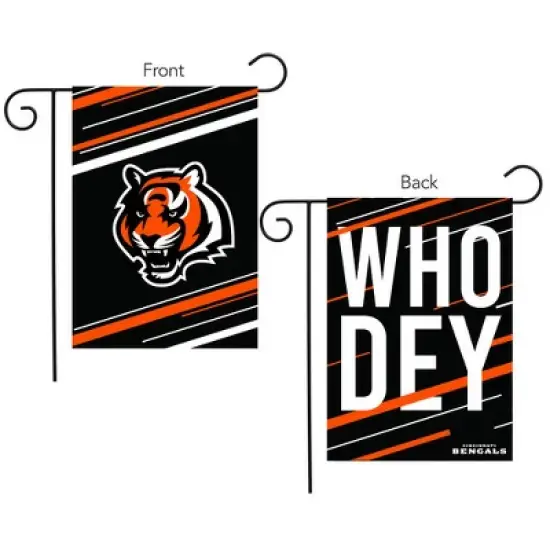 Briarwood Lane Cincinnati Bengals Slogan Garden Flag NFL Licensed image {1}