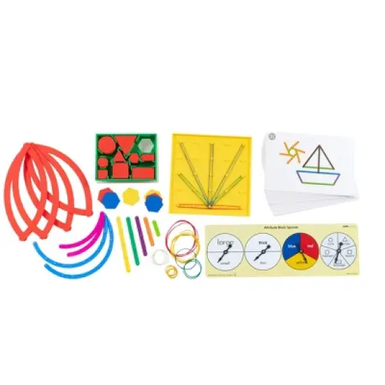 Edx Education Early Math101 to Go Kit, Geometry & Problem Solving, Ages 5-6 image {1}