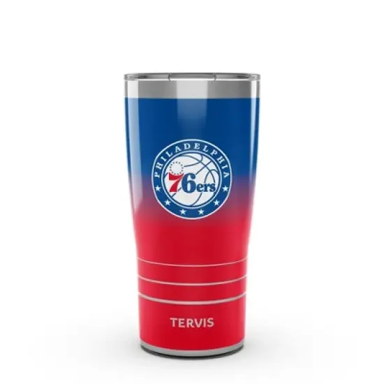 NBA Philadelphia 76ers 20oz Ombre Stainless Steel Tumbler image {4}