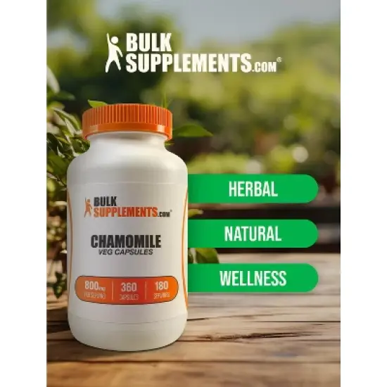 BulkSupplements Chamomile Extract Capsules image {4}