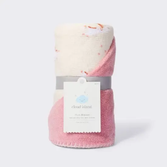 Plush Baby Blanket - Unicorn - Cloud Island&trade; image {3}