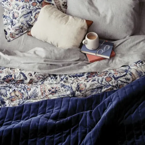 Channel Stitch Velvet Quilt - Threshold image {7}