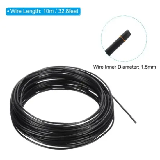 Unique Bargains Aluminum Anodized Floral Stem Bonsai Training Wire image {1}