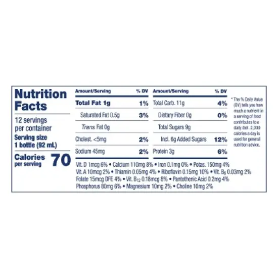 Stonyfield Organic Kids' Strawberry Yogurt Smoothies - 12pk/3.1 fl oz Bottles image {2}