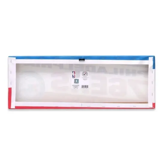 NBA Philadelphia 76ers Tradition Canvas Wall Sign image {2}